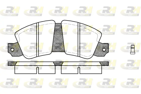 Brake Pad Set, disc brake (2023.02)
