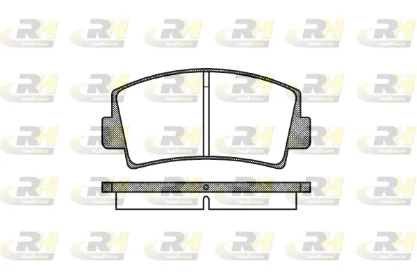 Brake Pad Set, disc brake (2078.00)