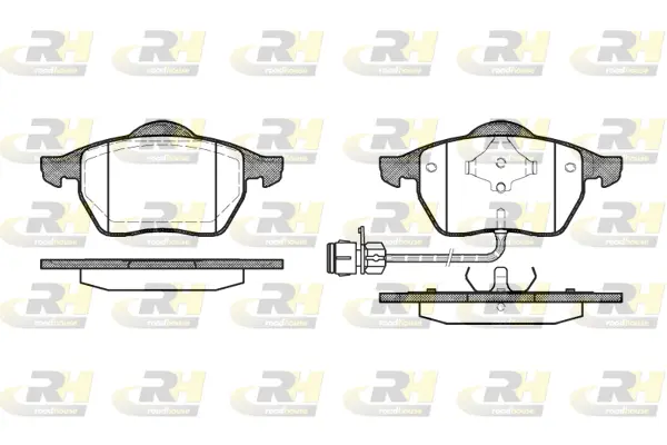 Brake Pad Set, disc brake (2390.02)