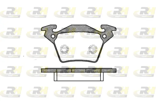 Brake Pad Set, disc brake (2717.00)