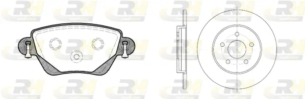 Brake Kit, disc brake (8777.00)