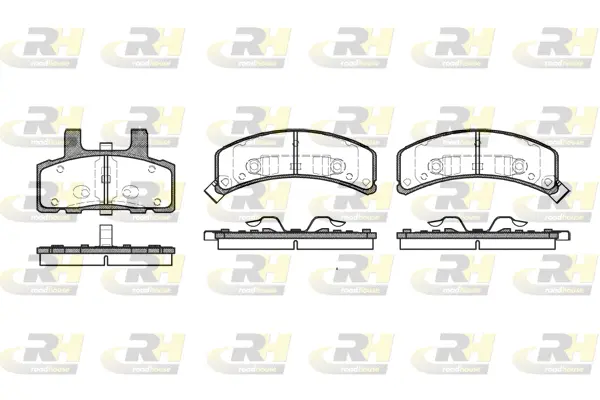 Brake Pad Set, disc brake (2552.32)