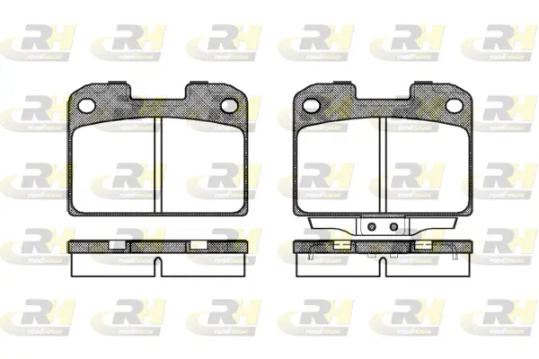Brake Pad Set, disc brake (2476.00)