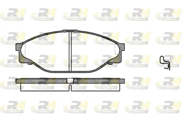 Brake Pad Set, disc brake (2412.20)