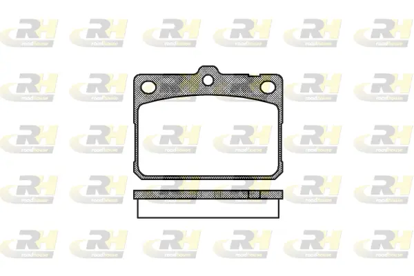 Brake Pad Set, disc brake (2079.30)