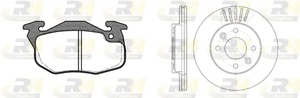Brake Kit, disc brake (8192.02)