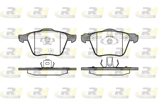 Brake Pad Set, disc brake (21043.00)