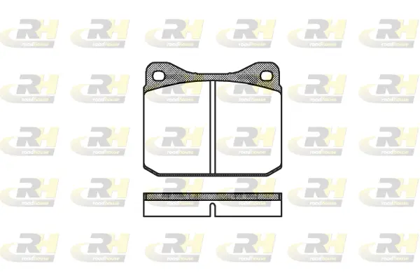 Brake Pad Set, disc brake (2010.10)