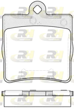 Brake Pad Set, disc brake (2678.10)