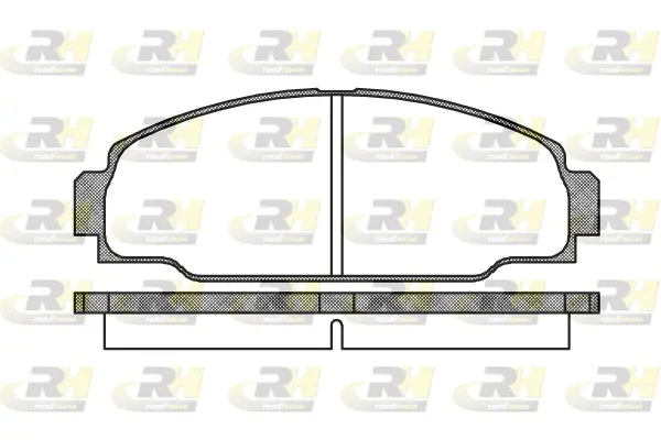 Brake Pad Set, disc brake (2274.00)