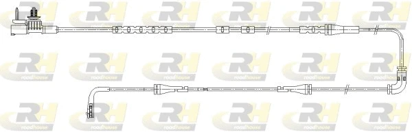 Warning Contact, brake pad wear (001194)