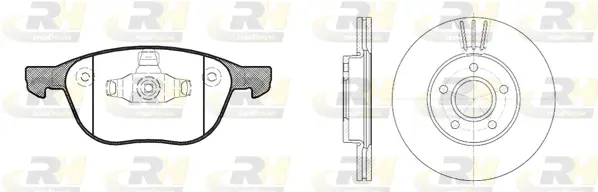 Brake Kit, disc brake (81082.00)