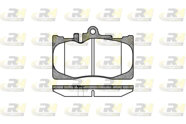 Brake Pad Set, disc brake (2890.00)