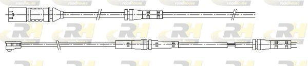 Warning Contact, brake pad wear (001201)