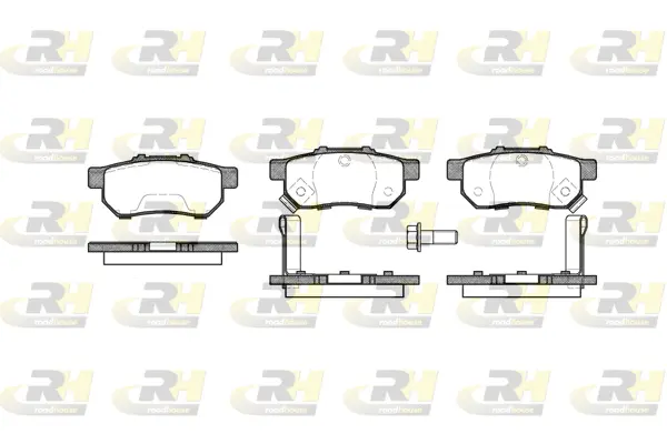 Brake Pad Set, disc brake (2233.52)