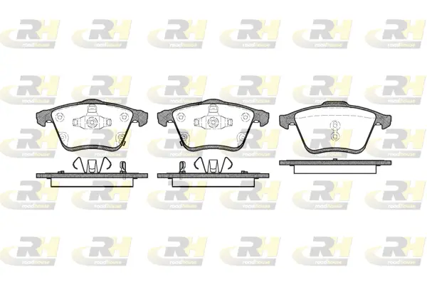 Brake Pad Set, disc brake (21182.02)