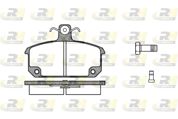 Brake Pad Set, disc brake (2104.02)