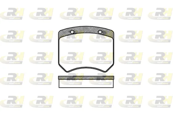 Brake Pad Set, disc brake (2051.00)