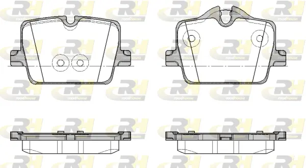 Brake Pad Set, disc brake (21874.00)