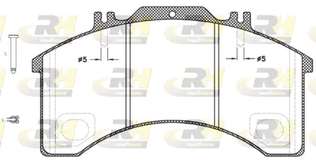 Brake Pad Set, disc brake (JSX 2497.30)