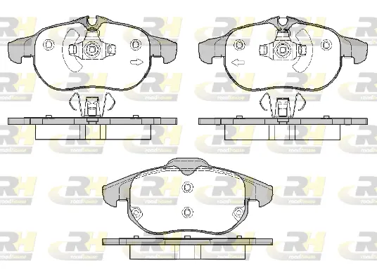 Brake Pad Set, disc brake (2888.20)