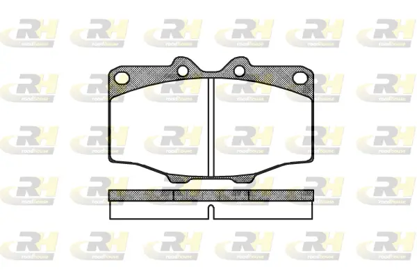 Brake Pad Set, disc brake (2132.00)