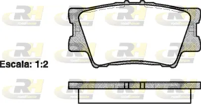 Brake Pad Set, disc brake (21231.00)