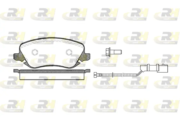 Brake Pad Set, disc brake (2879.02)