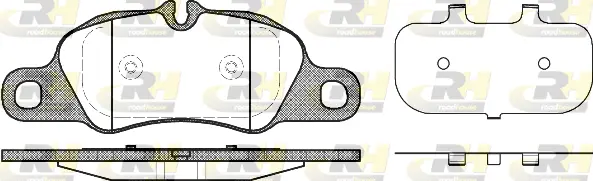 Brake Pad Set, disc brake (21366.00)