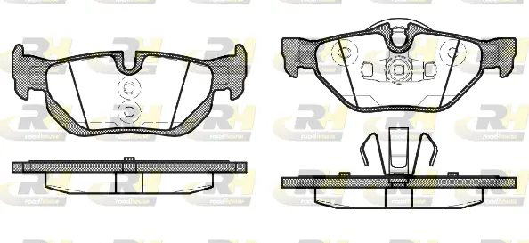 Brake Pad Set, disc brake (21145.10)