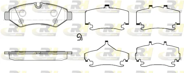 Brake Pad Set, disc brake (21867.00)