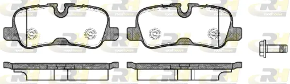 Brake Pad Set, disc brake (21159.10)