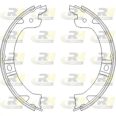 Brake Shoe, parking brake (4744.00)