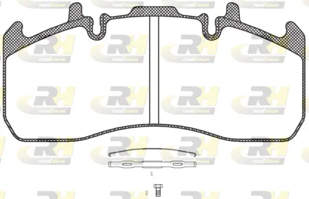 Brake Pad Set, disc brake (JSX 21317.00)