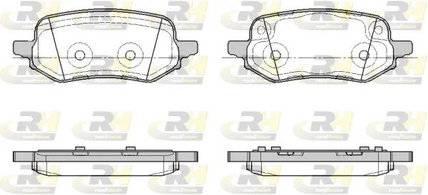 Brake Pad Set, disc brake (21886.00)