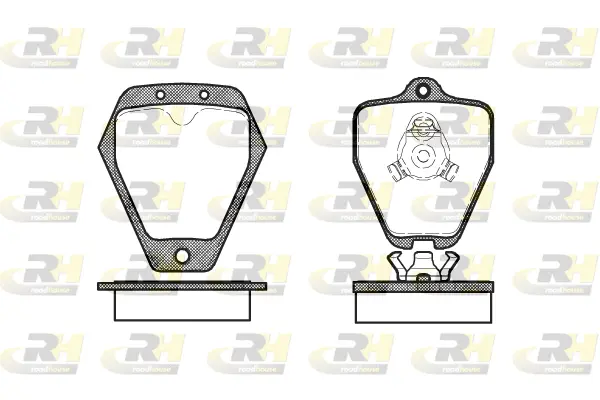 Brake Pad Set, disc brake (2508.10)