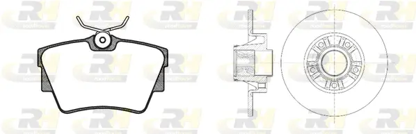 Brake Kit, disc brake (8591.20)