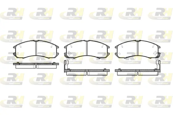Brake Pad Set, disc brake (2273.02)