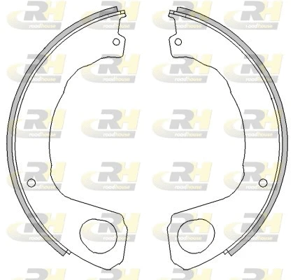 Brake Shoe, parking brake (4453.00)