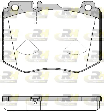 Brake Pad Set, disc brake (21604.00)