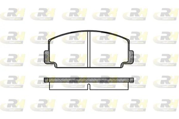 Brake Pad Set, disc brake (2075.00)