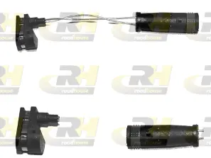 Warning Contact, brake pad wear (001096)