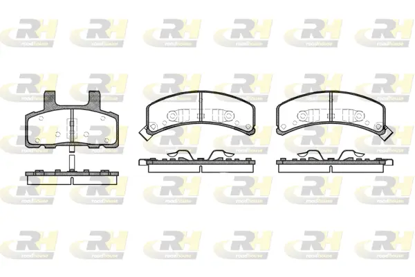 Brake Pad Set, disc brake (2552.02)