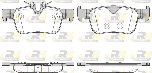 Brake Pad Set, disc brake (21551.10)