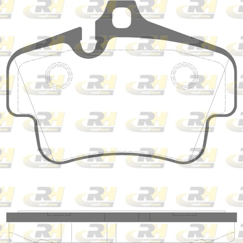 Brake Pad Set, disc brake (2773.40)