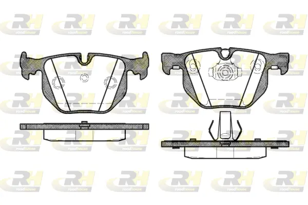 Brake Pad Set, disc brake (2381.40)