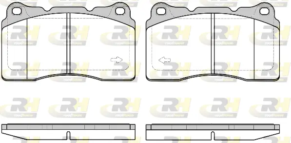 Brake Pad Set, disc brake (2666.40)