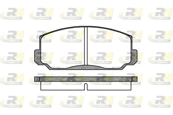 Brake Pad Set, disc brake (2098.00)