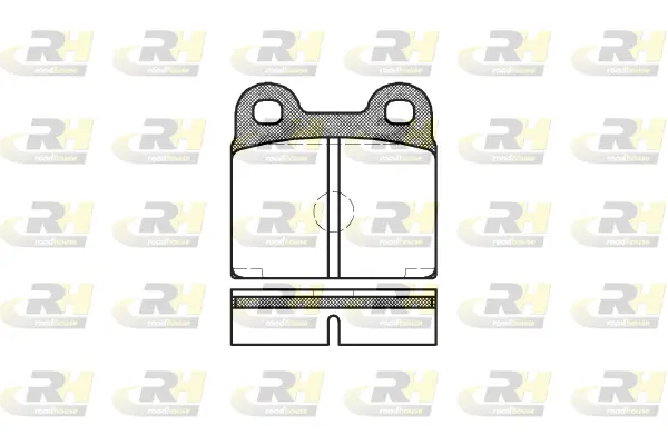 Brake Pad Set, disc brake (2007.20)