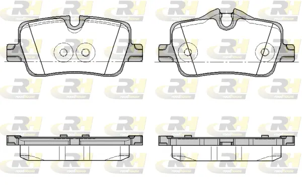 Brake Pad Set, disc brake (21873.00)